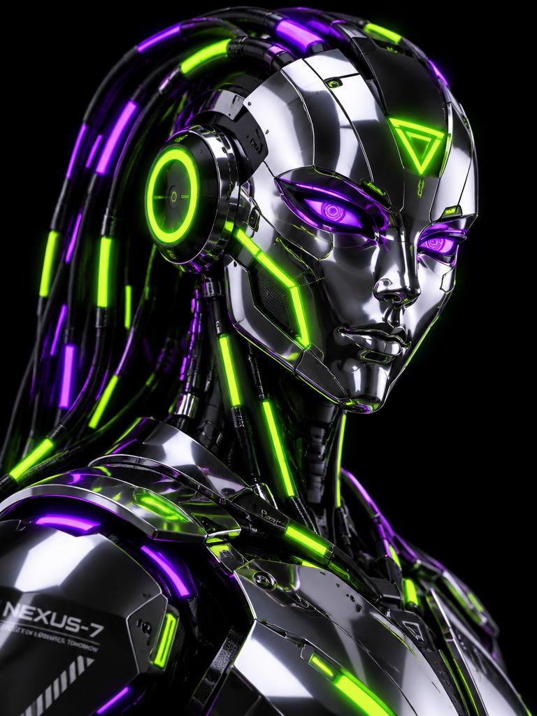 Robô Neon